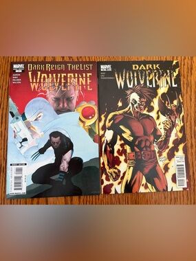 Marvel Wolverine Comics Duo